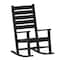 Flash Furniture Manchester 3-Pc Set w/2 Contemporary All-Weather HDPE Rocking Chairs and End Table, Black LE-HMP-2002-2-T1620H-BK-GG - alternate 6